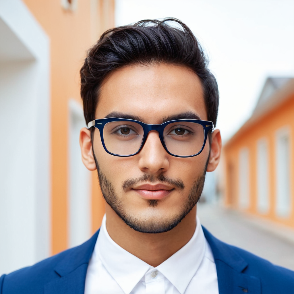 Herman Snellen 004006 , Wayfarer, Blue