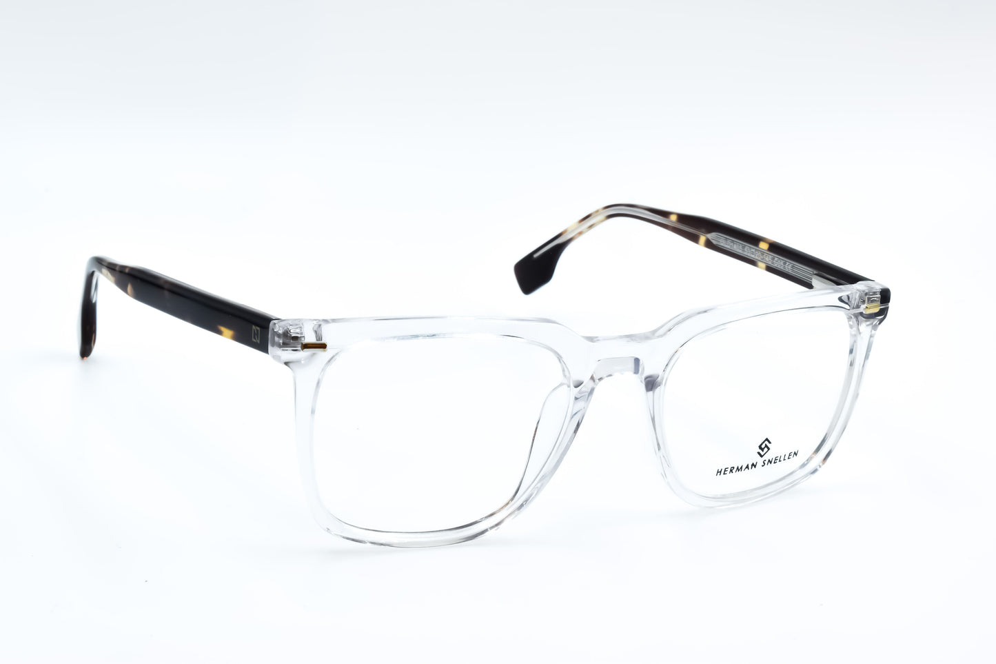 Herman Snellen 004002 , Wayfarer, White Transparent