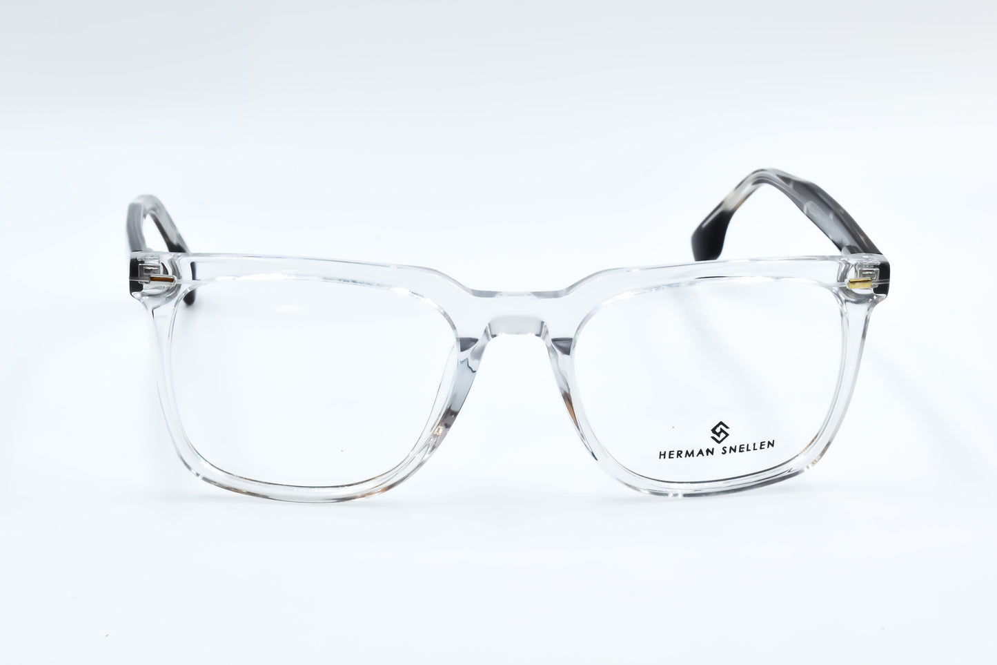 Herman Snellen 004002 , Wayfarer, White Transparent