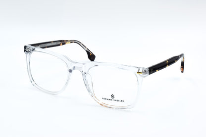 Herman Snellen 004002 , Wayfarer, White Transparent