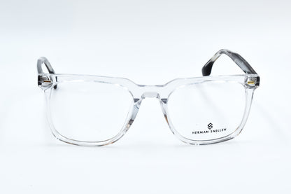 Herman Snellen 004002 , Wayfarer, White Transparent
