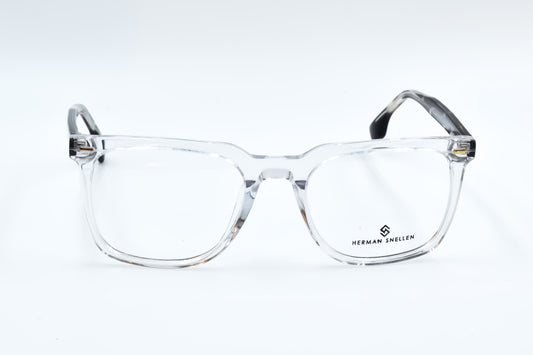 Herman Snellen 004002 , Wayfarer, White Transparent