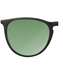 Green Tinted Power Lenses
